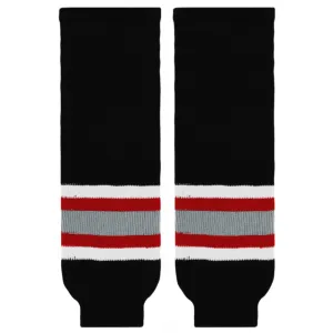 K1 Sportswear Buffalo Sabres Black Knit Ice Hockey Socks