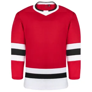 Kobe K3GLI Red/White/Black Premium League Hockey Jersey