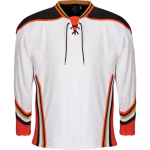 Kobe Sportswear K3G13H Anaheim Ducks Home White Pro Series Hockey Jersey