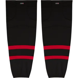 Kobe Sportswear K3GS72A Pro Series 2021 Ottawa Senators Away Black Mesh Ice Hockey Socks