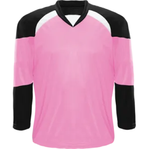 Kobe XJ5 Pink/Black/White Midweight League Hockey Jersey