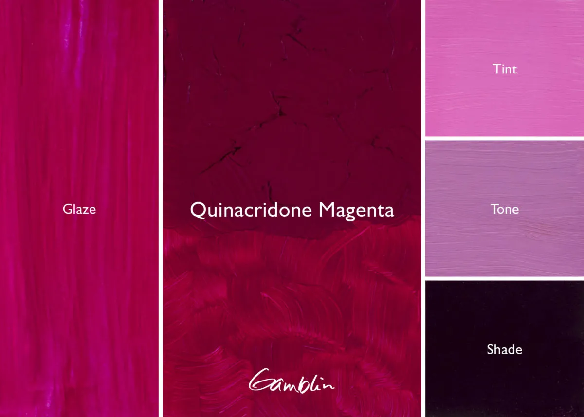 1980 Quinacridone Magenta (Gamblin Oil)