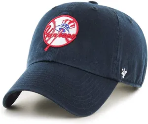 47 Brand New York Yankees Hat MLB Cooperstown Logo Clean Up Adjustable Cap