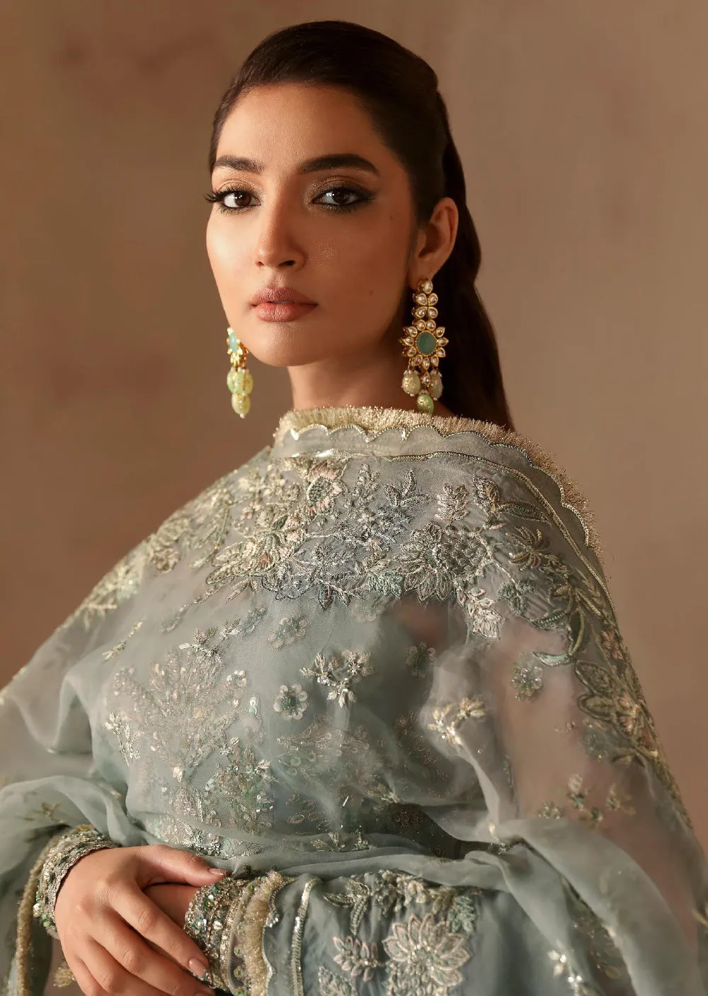 AKB-1548 - Noche - Unstitched - Aleia Luxury Formals by Akbar Aslam 2024