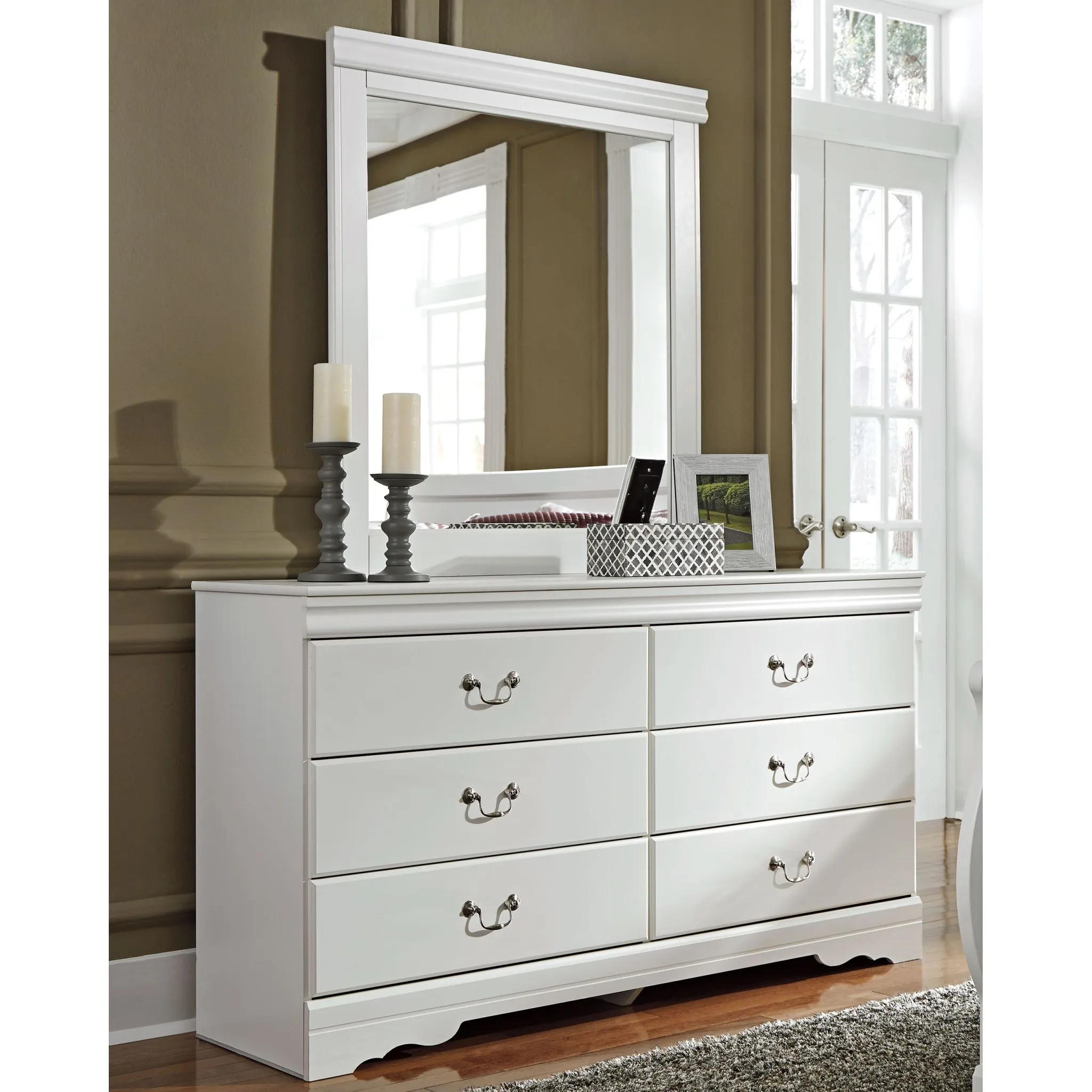 Anarasia Dresser and Mirror