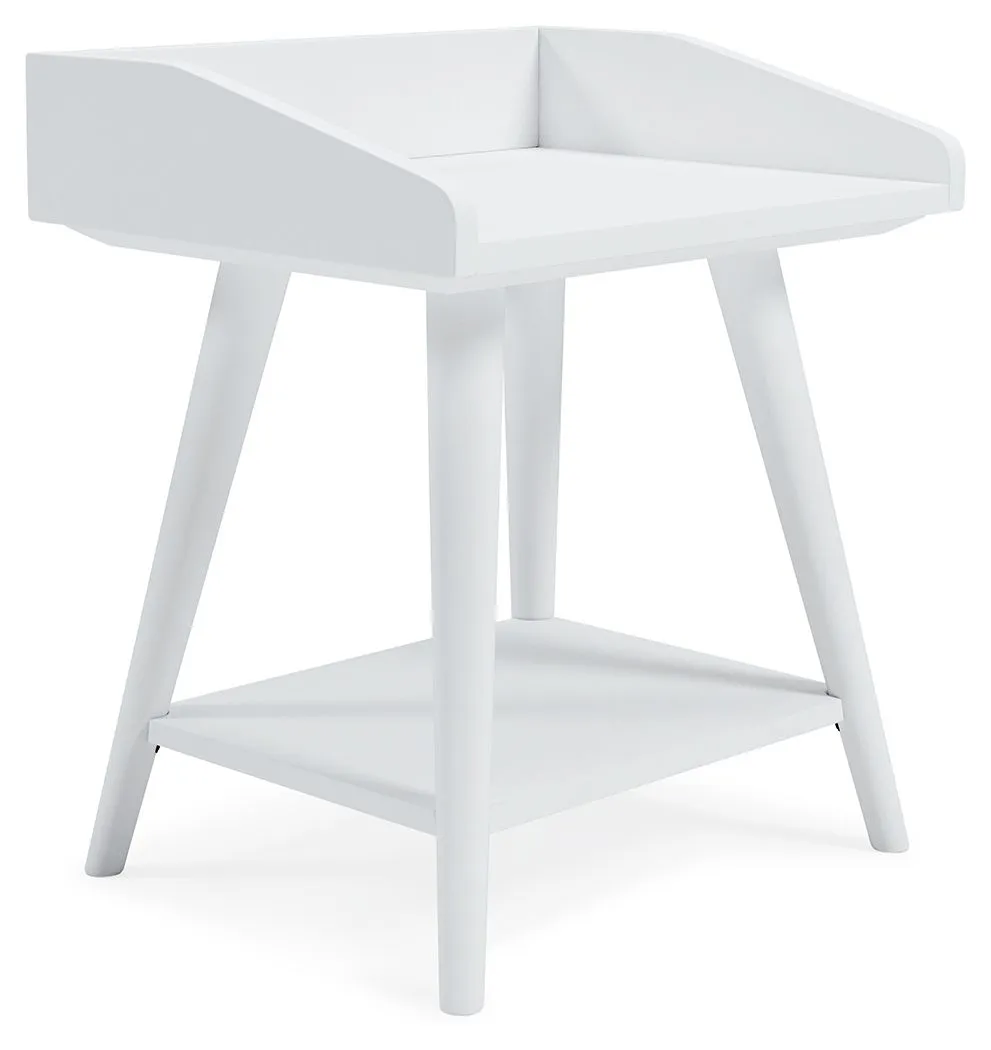 Blariden - White - Accent Table