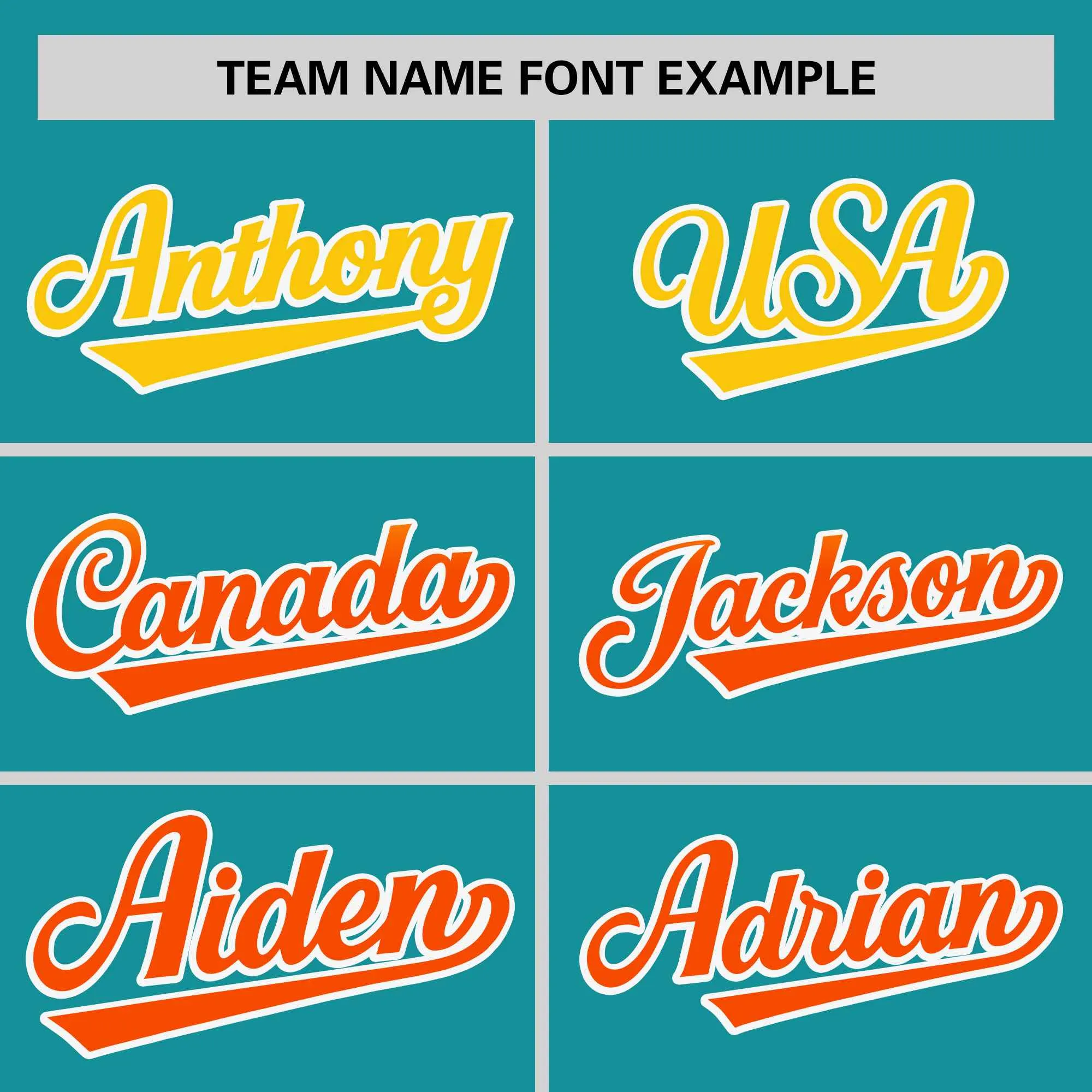 Custom Aqua Gold-Orange Personalized Gradient Font And Side Design Authentic Baseball Jersey