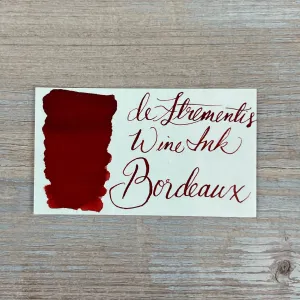 De Atramentis Wine Bordeaux Red - 45ml Bottled ink