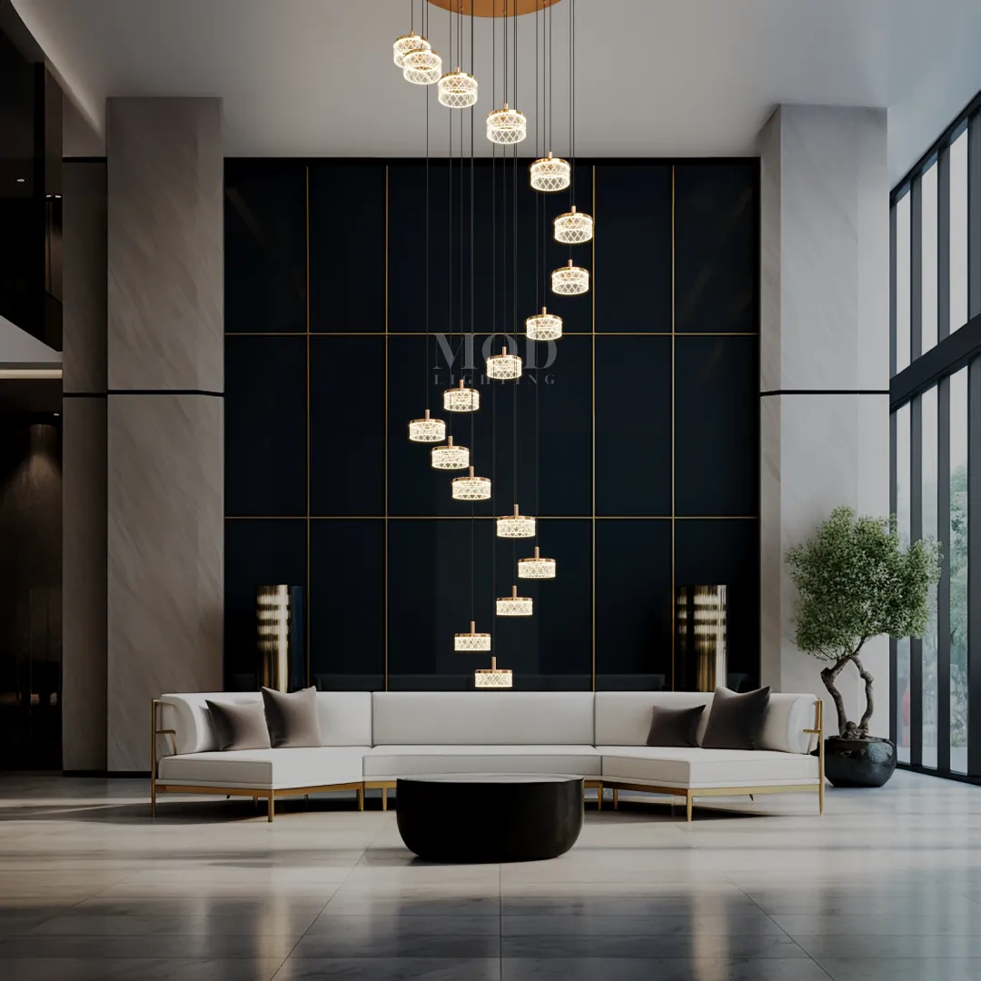 Emma Staircase Chandelier (Open Box)