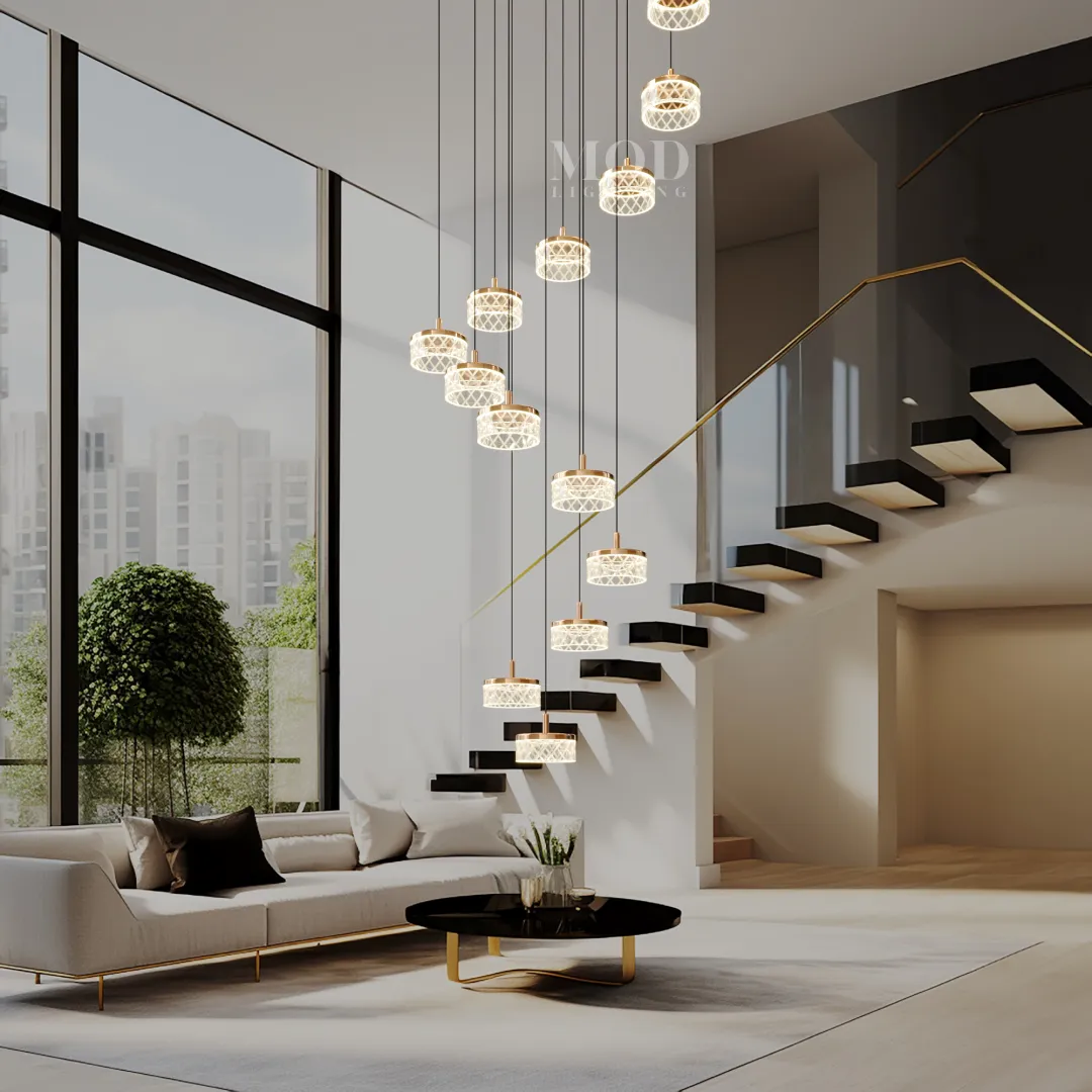 Emma Staircase Chandelier (Open Box)