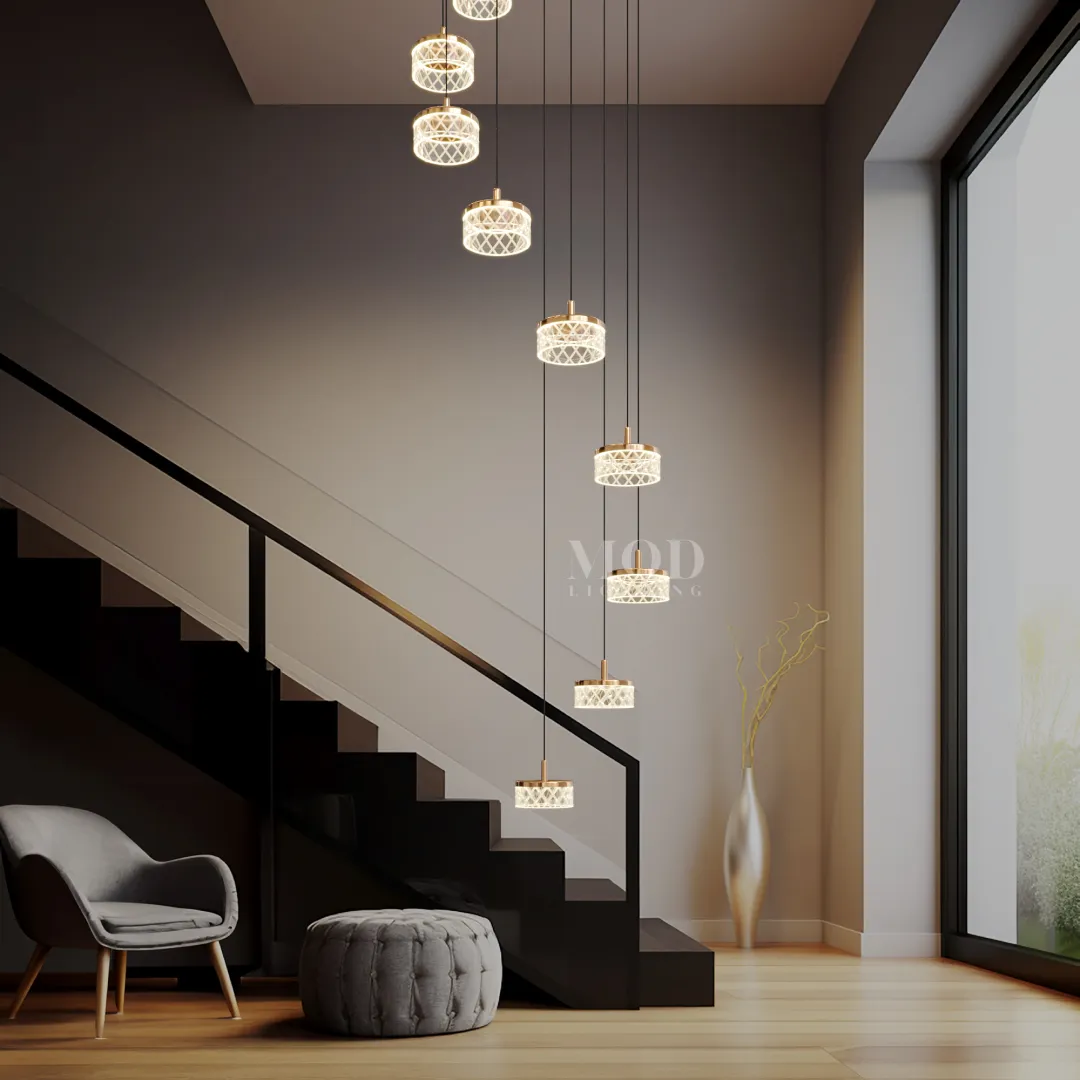 Emma Staircase Chandelier (Open Box)