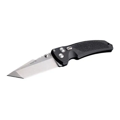 EX03 Folder 3.5" - Tanto Blade, Tumble Finish, Polymer, Matte Black