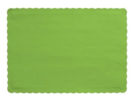 Fresh Lime Placemats 9.5" x 14in | 50ct