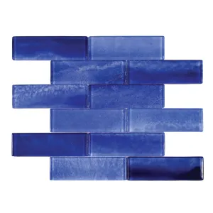 Gemstone Royal Blue, 2" x 6" - Glass Tile