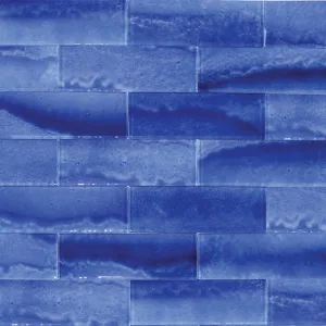 Gemstone Royal Blue, 3" x 9" - Glass Tile