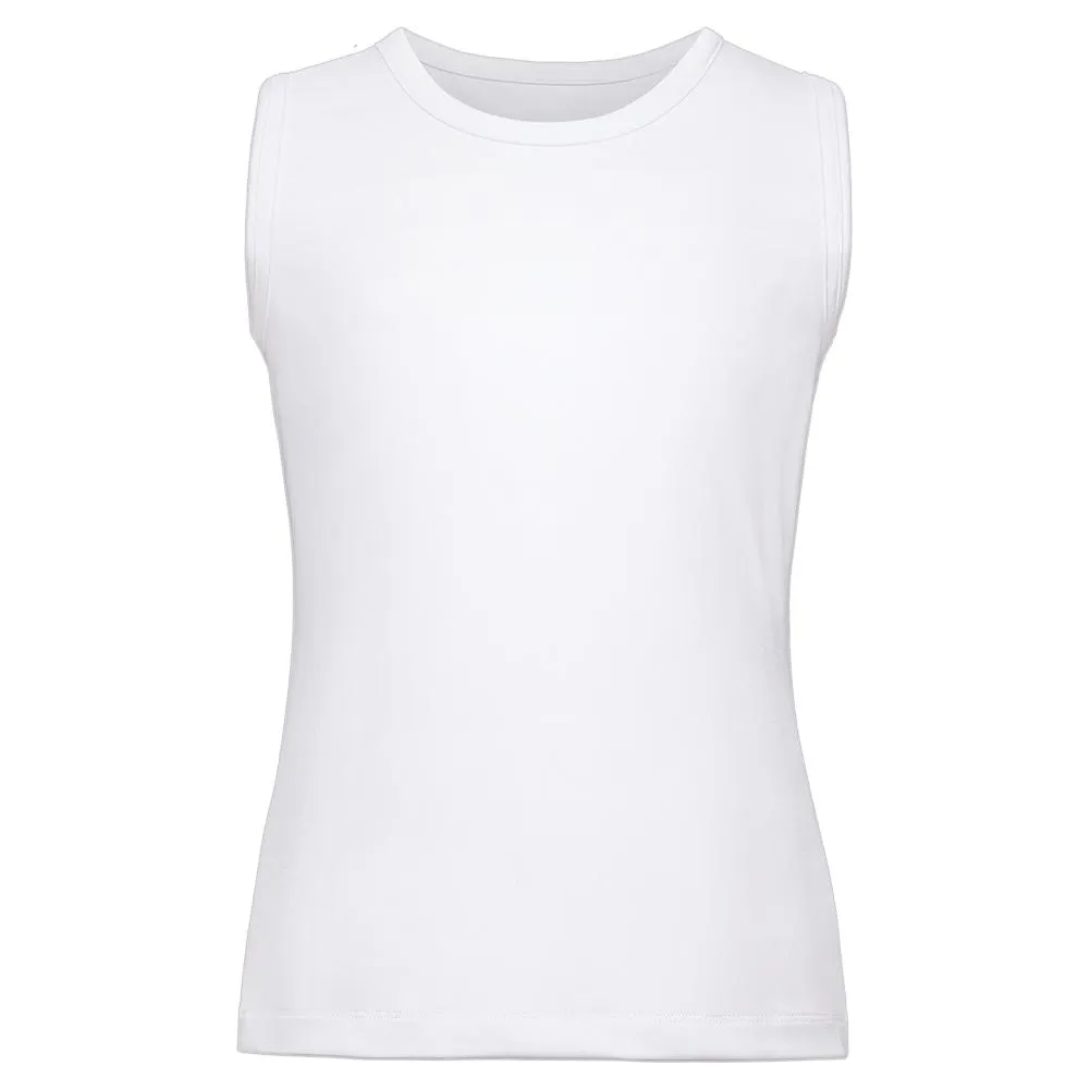 Girls' Full Back Tennis Tank