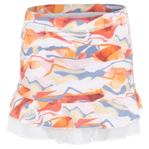 Girls' UV Colors Tennis Skort Camo Block