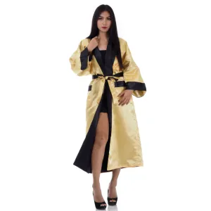 Golden Phoenix Women’s Reversible Kimono Robe