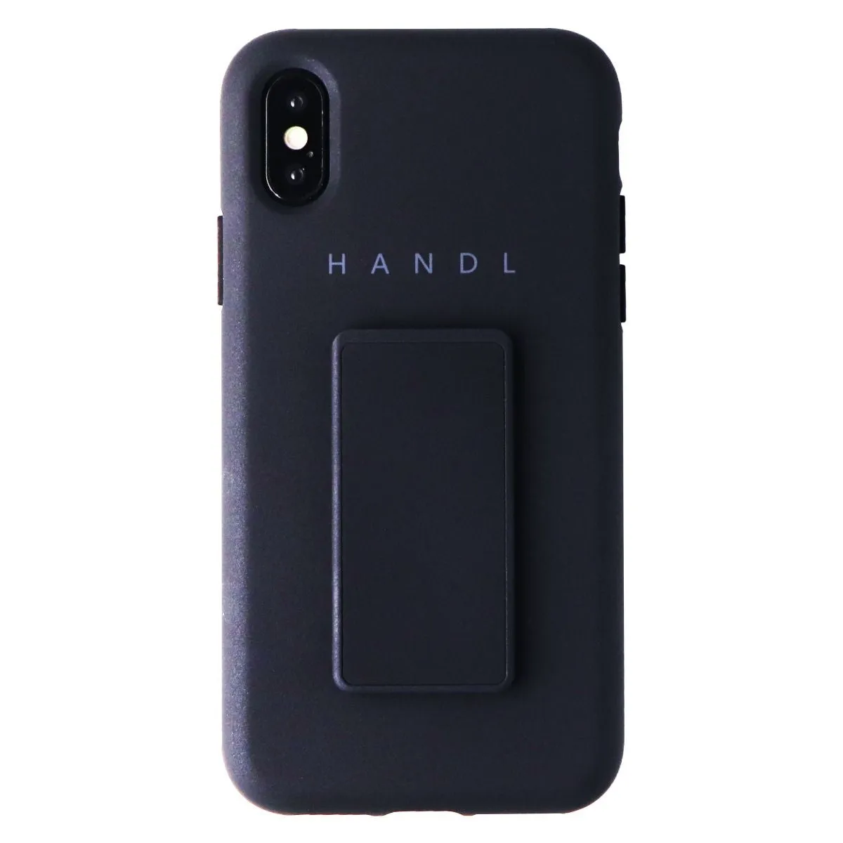 HANDL Hard Case with Built-in Hand Grip for Apple iPhone Xs & X - Matte Black