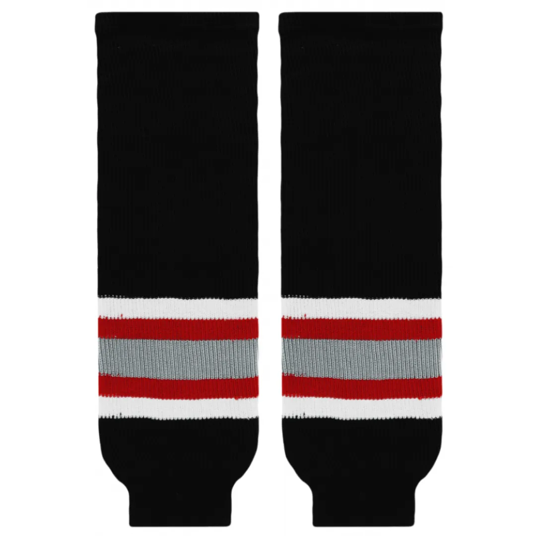 K1 Sportswear Buffalo Sabres Black Knit Ice Hockey Socks