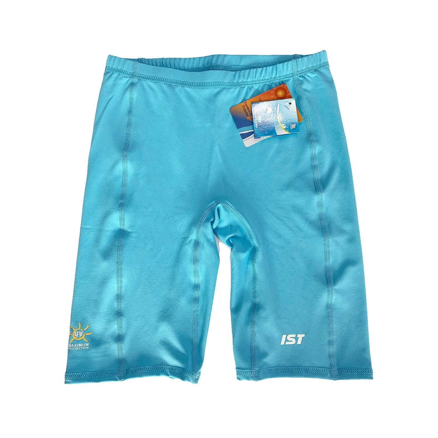 Kid's Spandex Shorts Teal