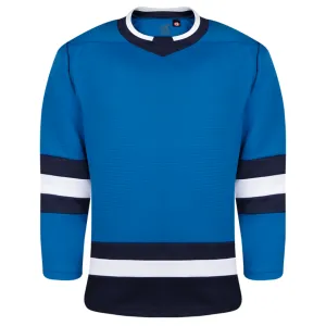 Kobe K3GLI Aviator Blue/Navy/White Premium League Hockey Jersey