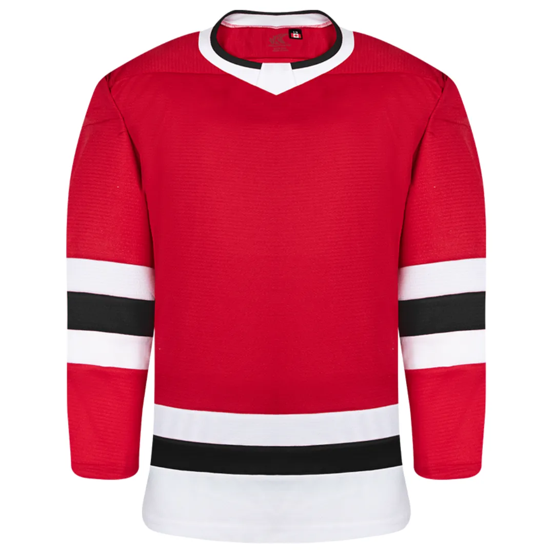 Kobe K3GLI Red/White/Black Premium League Hockey Jersey