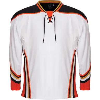 Kobe Sportswear K3G13H Anaheim Ducks Home White Pro Series Hockey Jersey