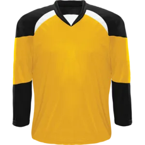 Kobe XJ5 Gold/Black/White Midweight League Hockey Jersey