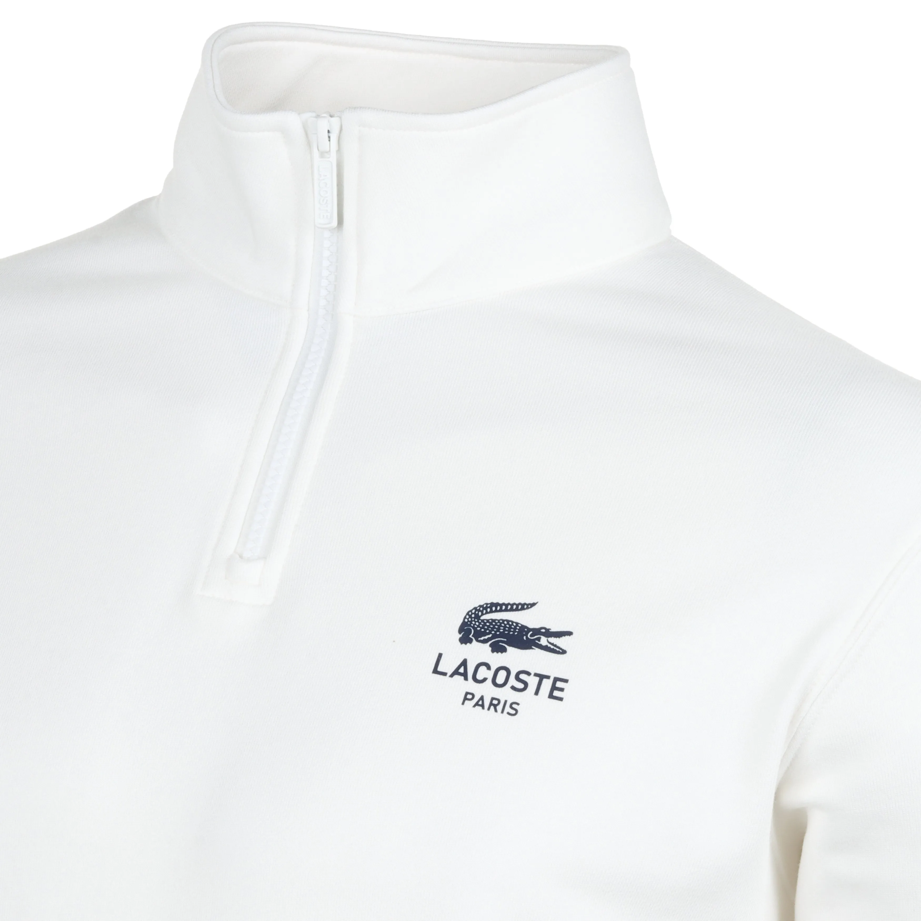 Lacoste High Neck Print 1/4 Zip