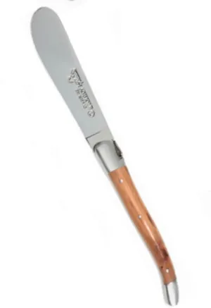 Laguiole En Aubrac Pate/Butter Knife - Juniper Wood