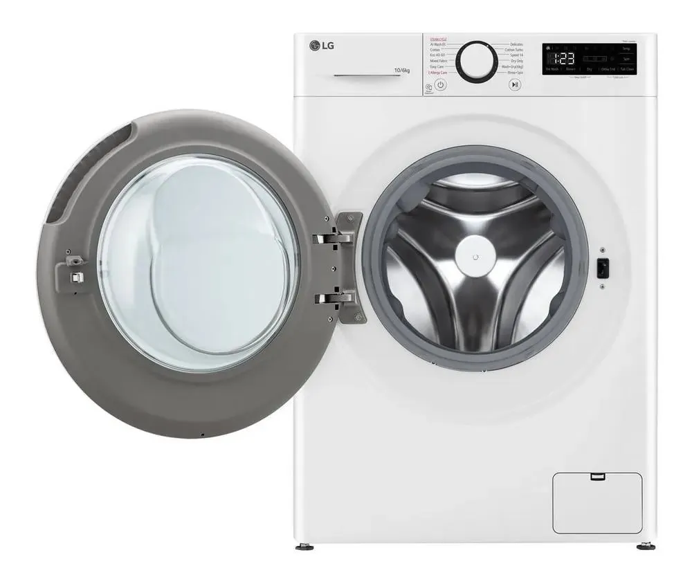 LG FWY606WWLN1 10kg/6kg 1400 Spin Washer Dryer - White