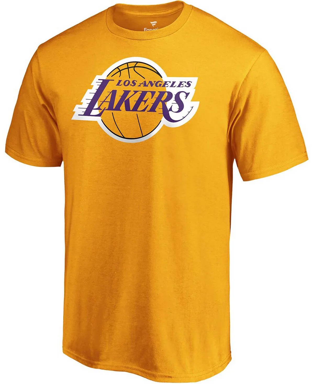 Men's Los Angeles Lakers Playmaker's Name and Number T-Shirt gold anthony davis fanatics