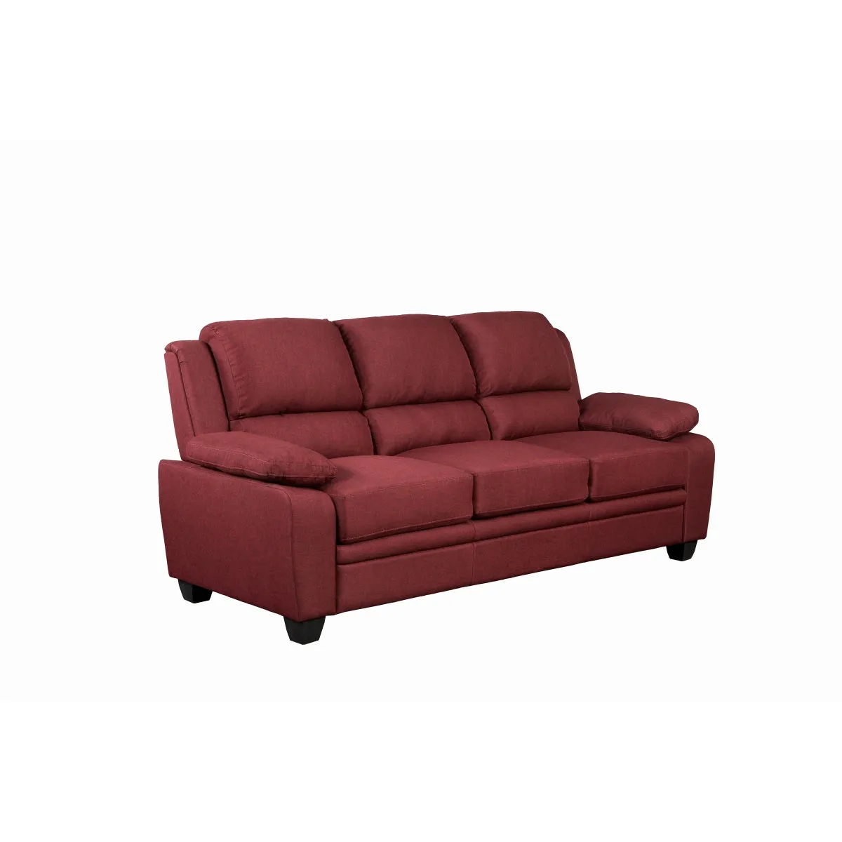 Red Fabric Sofa