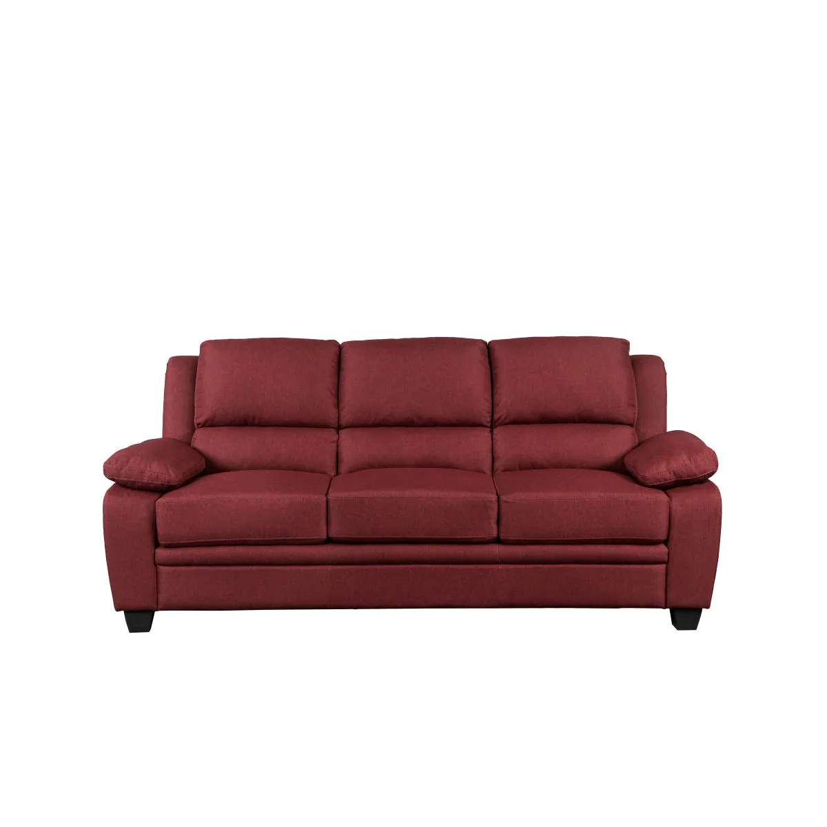 Red Fabric Sofa