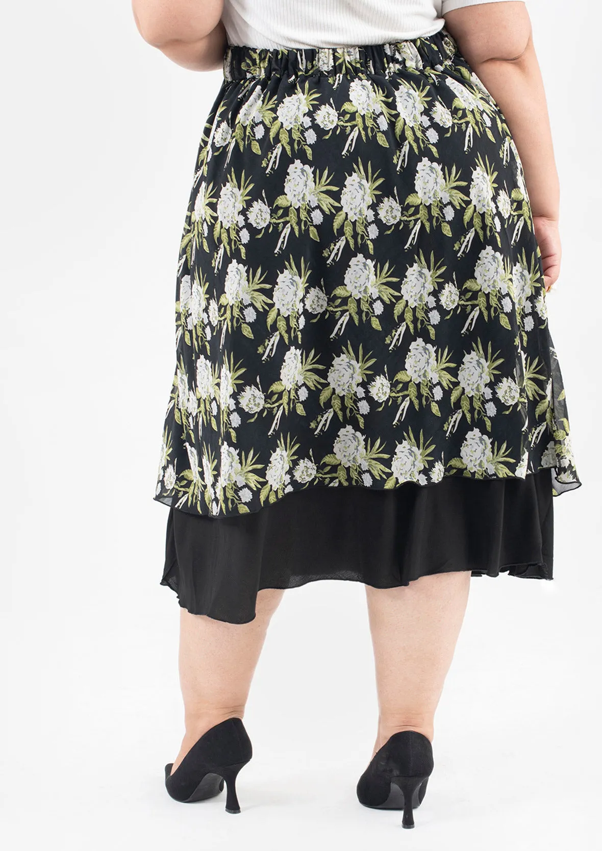 Reversible Skirt With Elasticated Waist