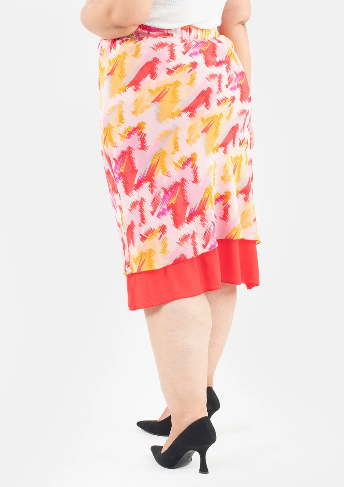 Reversible Skirt With Elasticated Waist