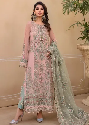 Sea Green Embroidered Suit - Maria B - Mbroidered Heritage Edition - BD-2607