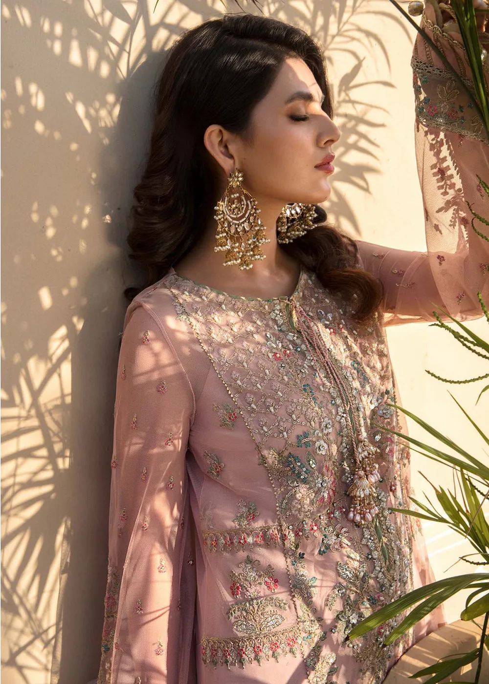 Sea Green Embroidered Suit - Maria B - Mbroidered Heritage Edition - BD-2607