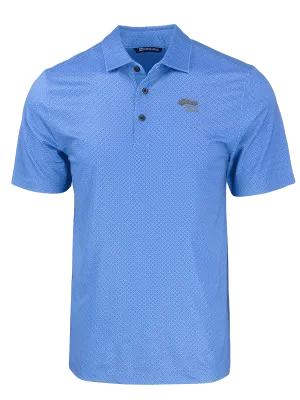 Torrey Pines Men's Pike Eco Tonal Geo Print Recycled Polo