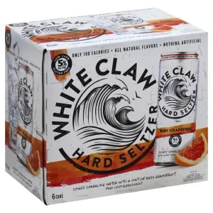 WHITE CLAW RUBY GRAPEFRUIT HARD SELTZER