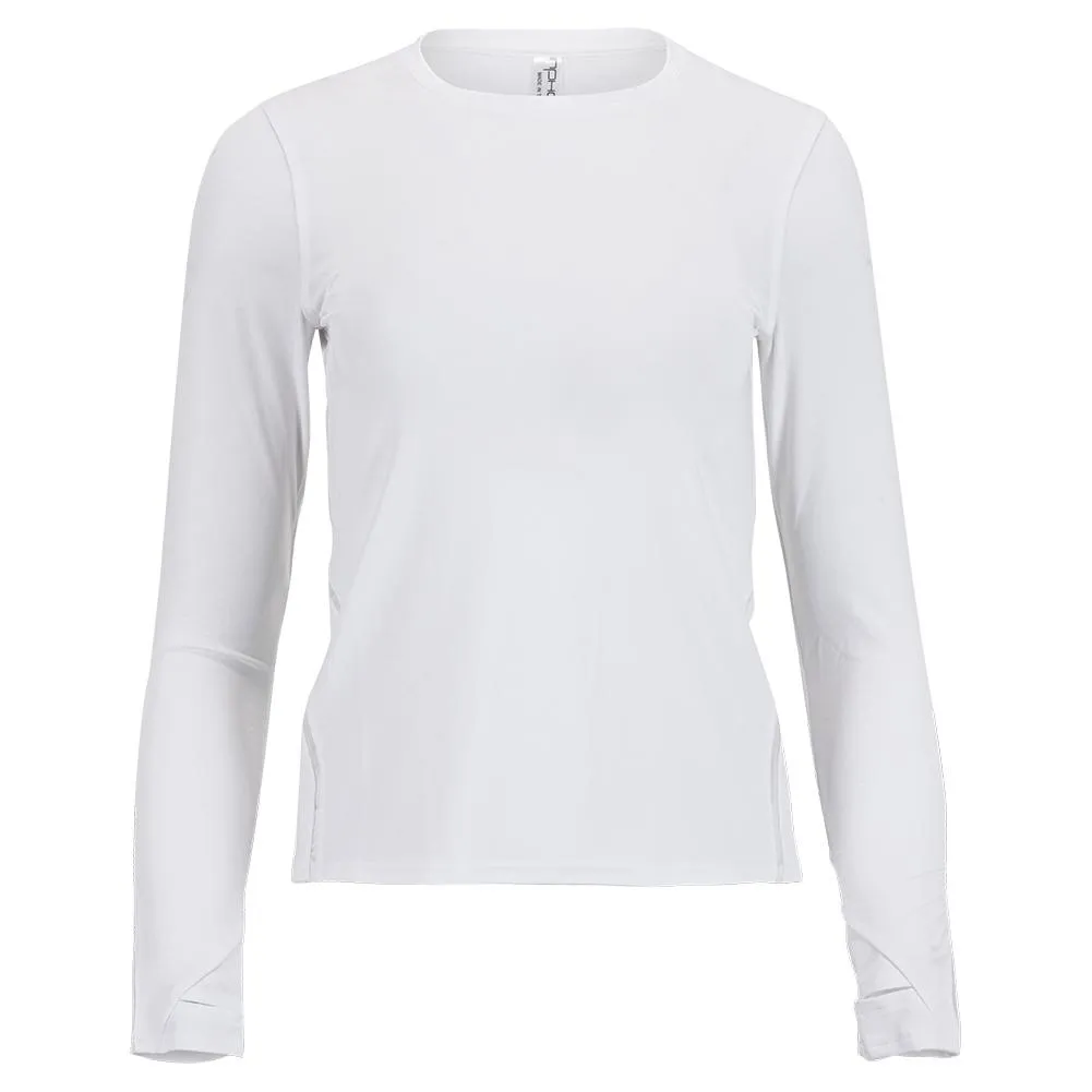 Women's Classic Long Sleeve Tennis Crew Neck