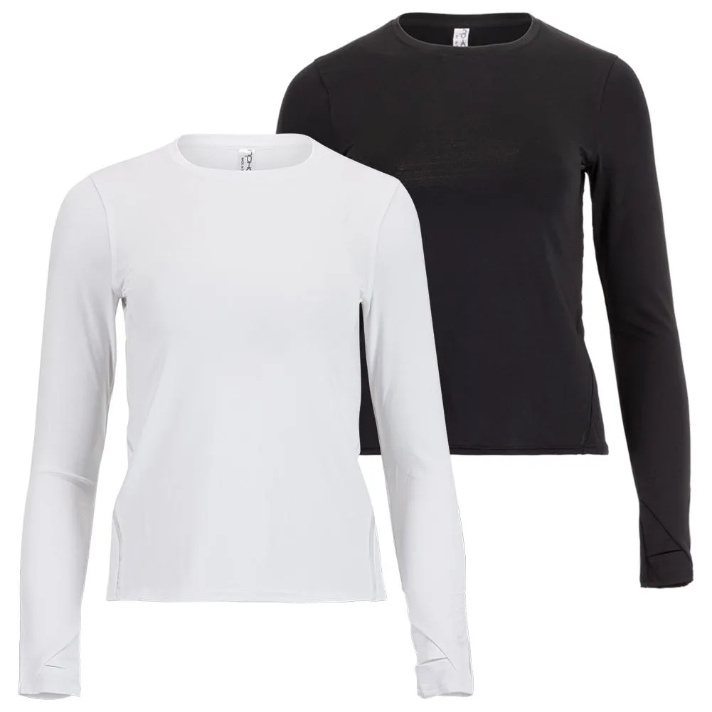 Women's Classic Long Sleeve Tennis Crew Neck