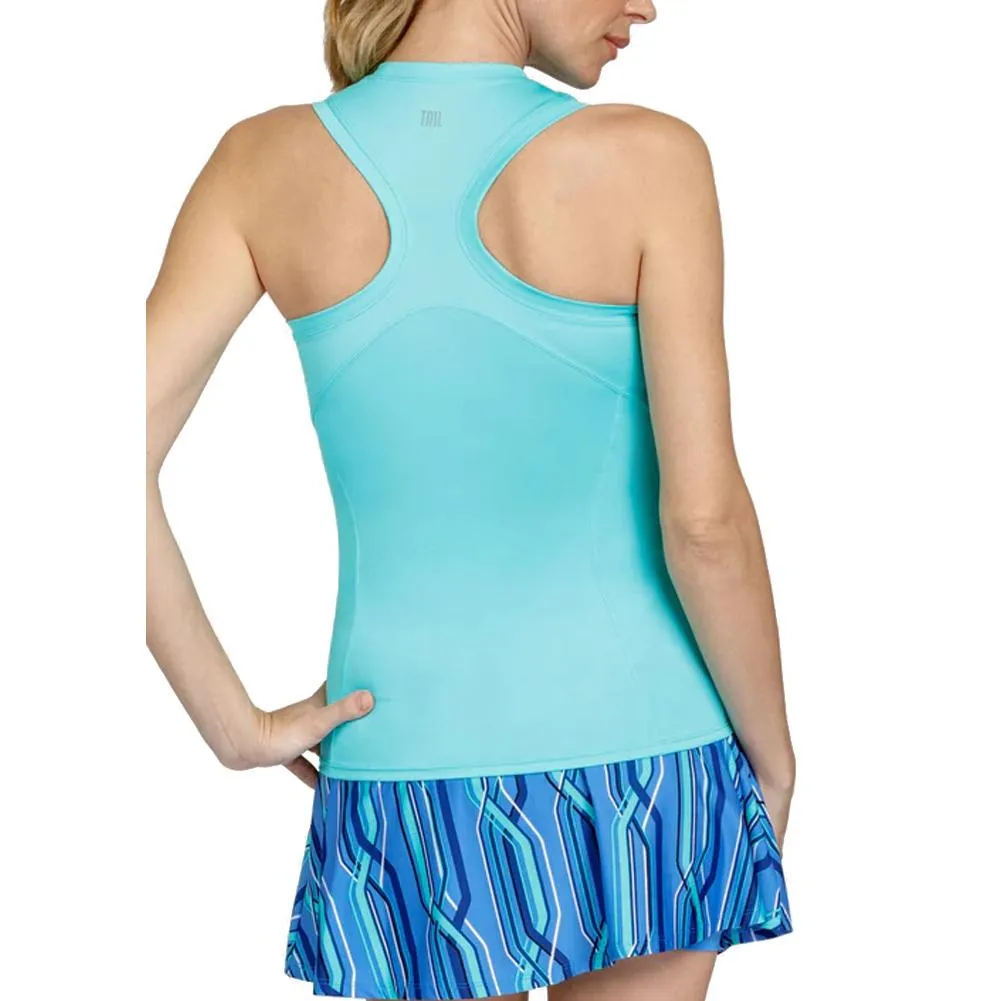 Women's Winnie Racerback Tennis Tank Ocean Mist