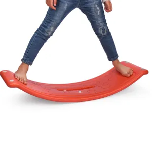 Wooden Wobble Balance Board - For Kids, Toddlers, And Children To Improve